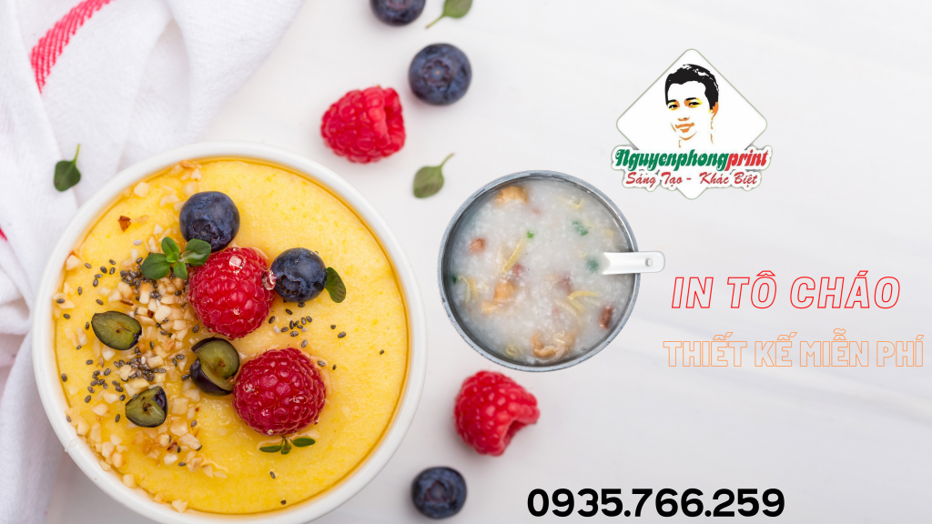 In tô cháo