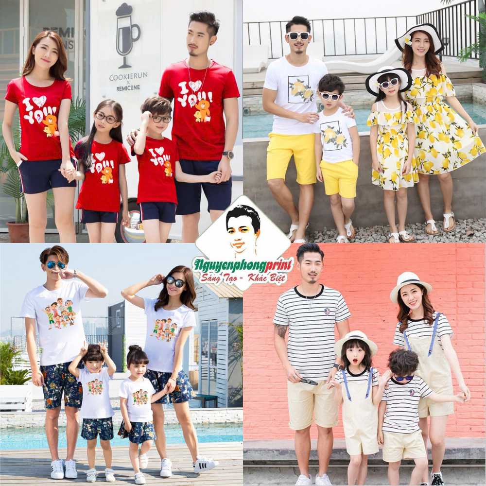 IN ĐỒNG PHỤC GIA ĐÌNH