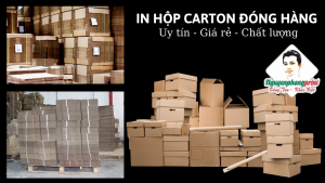 IN HỘP CARTON ĐÓNG HÀNG