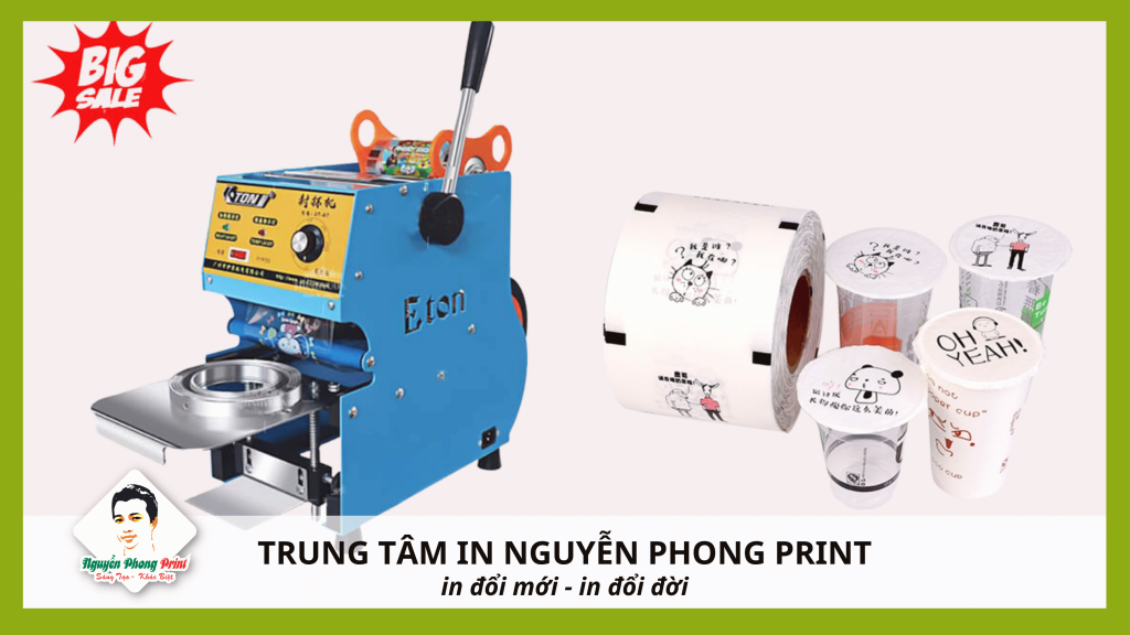 máy ép miệng ly trà sữa