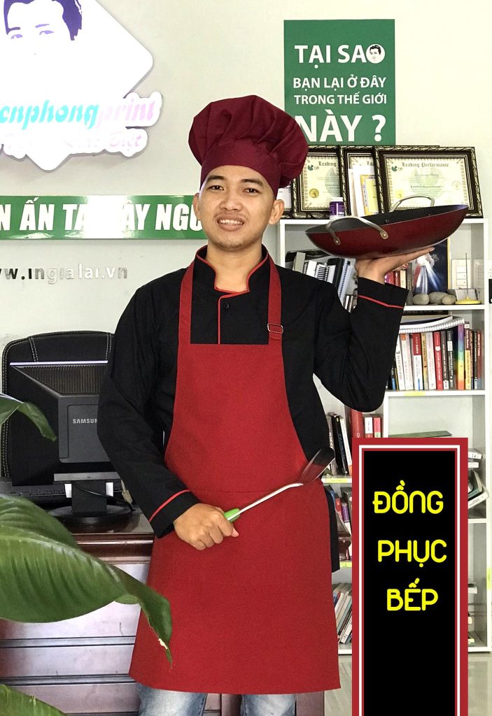 Báo Giá Đồng Phục Bếp Mẫu Mới Đẹp Gia Lai 
