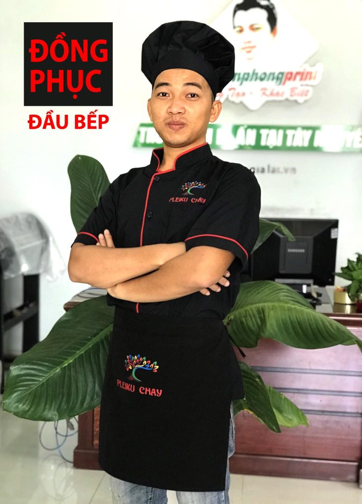 Báo Giá Đồng Phục Bếp Mẫu Mới Đẹp Gia Lai 