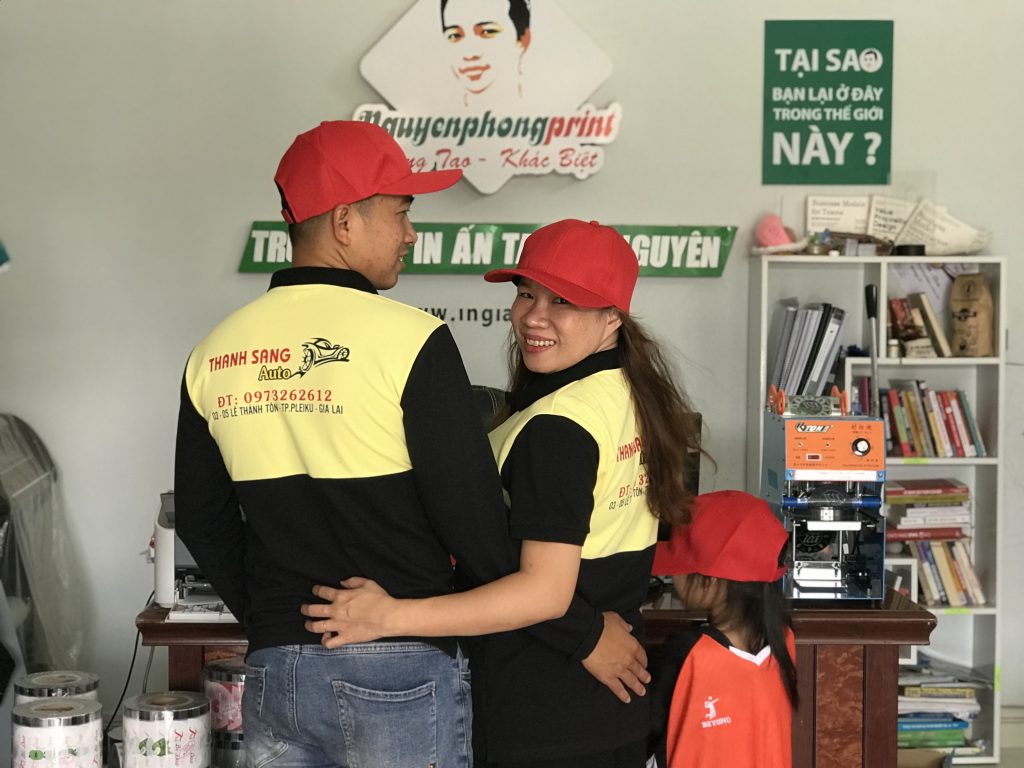 Áo Đồng Phục Quà Tặng Giá Rẻ Gia Lai 45K