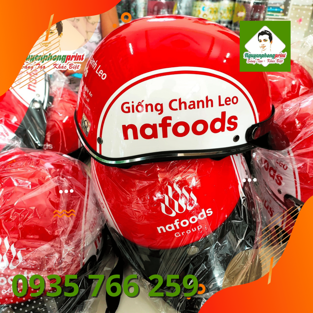 In Nón Bảo Hiểm Gia Lai,  Giá Rẻ Tại Xưởng | Top 1