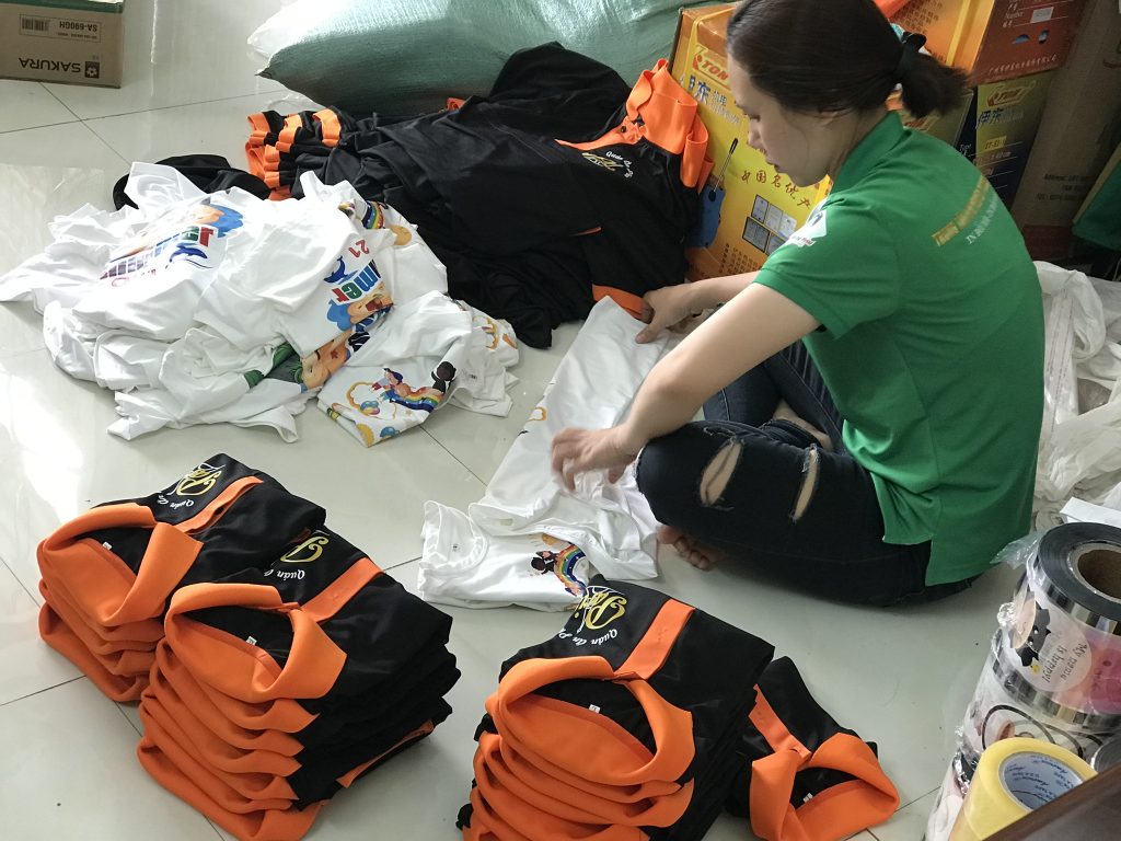 xưởng may đồng phục làm quà tặng tại gia lai