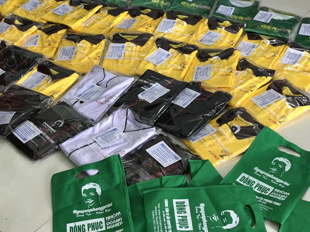 xưởng may đồng phục làm quà tặng tại gia lai