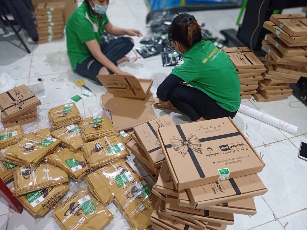 xưởng may đồng phục làm quà tặng tại gia lai