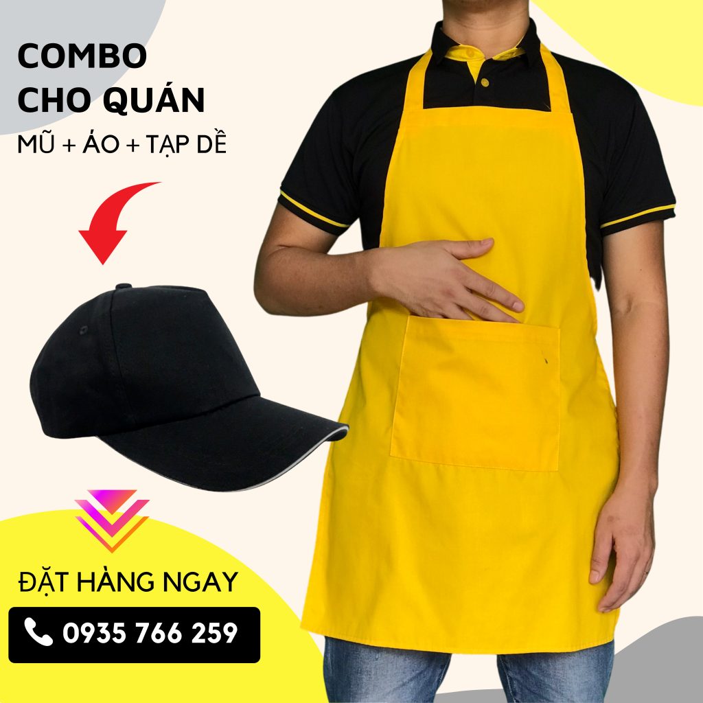 Tạp Dề Dài Gia Lai | In Tạp Dề Gia Lai Giá Rẻ 48K