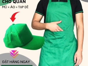 Tạp Dề Dài Gia Lai | In Tạp Dề Gia Lai Giá Rẻ 48K