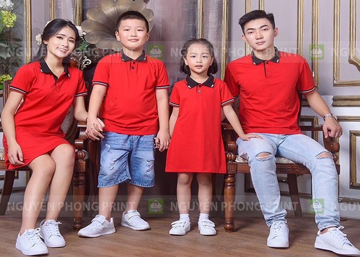 Áo đồng phục gia đình Thiết kế độc đáo và lợi ích khi sử dụng