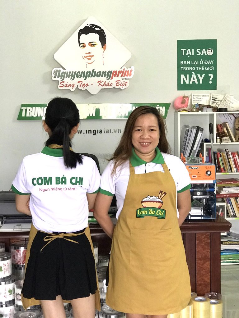 In Tạp Dề Theo Yêu Cầu Tại Gia Lai | Top 1