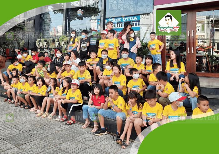 xưởng in áo đồng phục mầm non gia lai