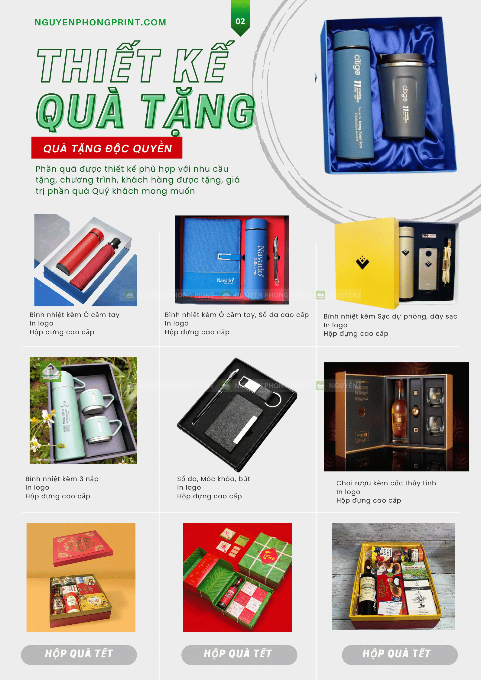 Catalogue Quà Tặng Gia Lai Nguyễn Phong Print | In Quà Tặng