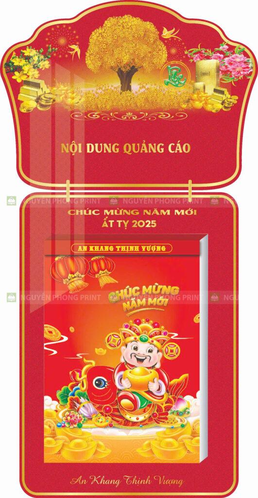 Báo giá in lịch tết