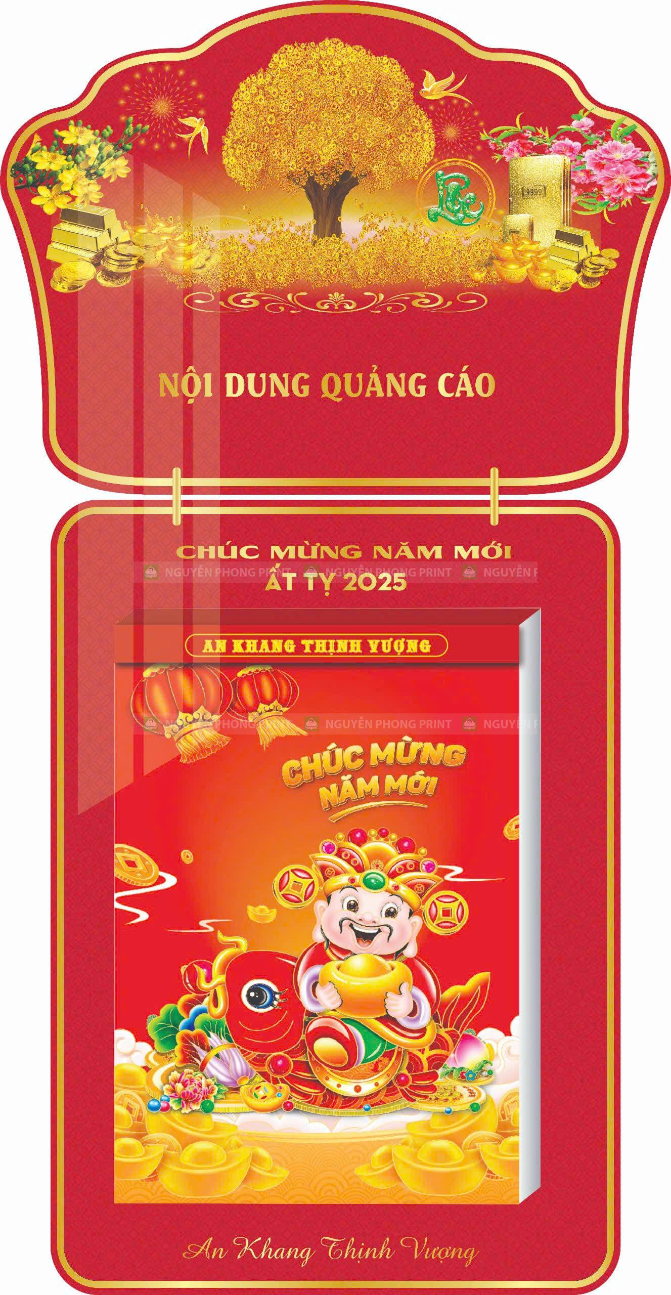 Xưởng In Lịch Tết Ất Tỵ 2025 Tại Gia Lai