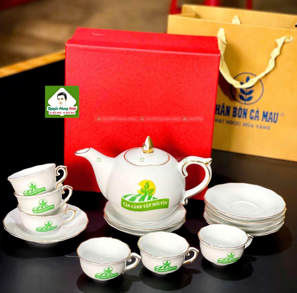 15+ Mẫu Ấm Chén Trà Quà Tặng Khách Hàng Phường Diên Hồng