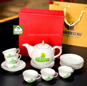 15+ Mẫu Ấm Chén Trà Quà Tặng Khách Hàng Phường Diên Hồng