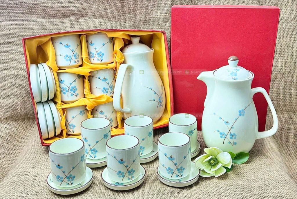 15+ mẫu ấm chén trà quà tặng khách hàng Phường Diên Hồng Gia Lai