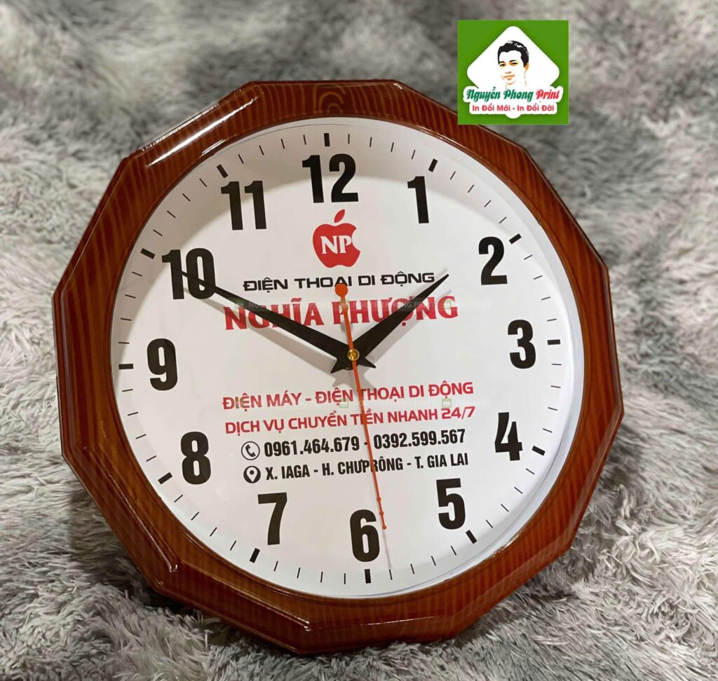 In Đồng Hồ Quà Tặng Hội Phú Gia Lai – Miễn Phí Vận Chuyển | In Số Lượng Ít