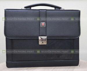 Cặp Da In Logo Gia Lai Quà Tặng Đại Hội Đảng Bộ 2025