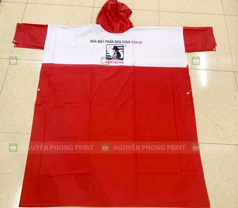 In áo mưa làm quà tặng giá rẻ tại Kon Tum