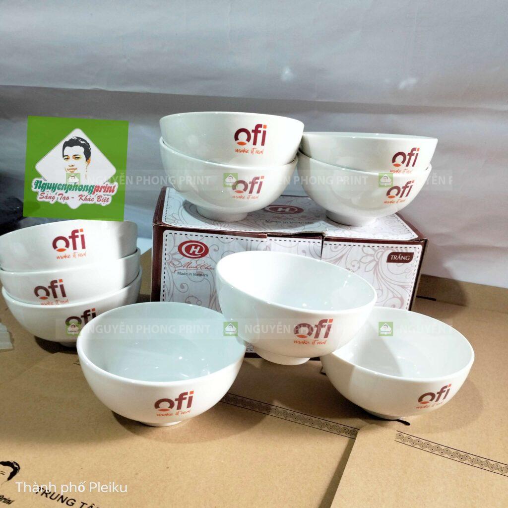 In tô chén sứ tại Kon Tum 