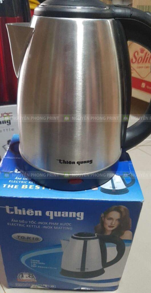 Bình siêu tốc Pleiku in logo quà tặng doanh nghiệp