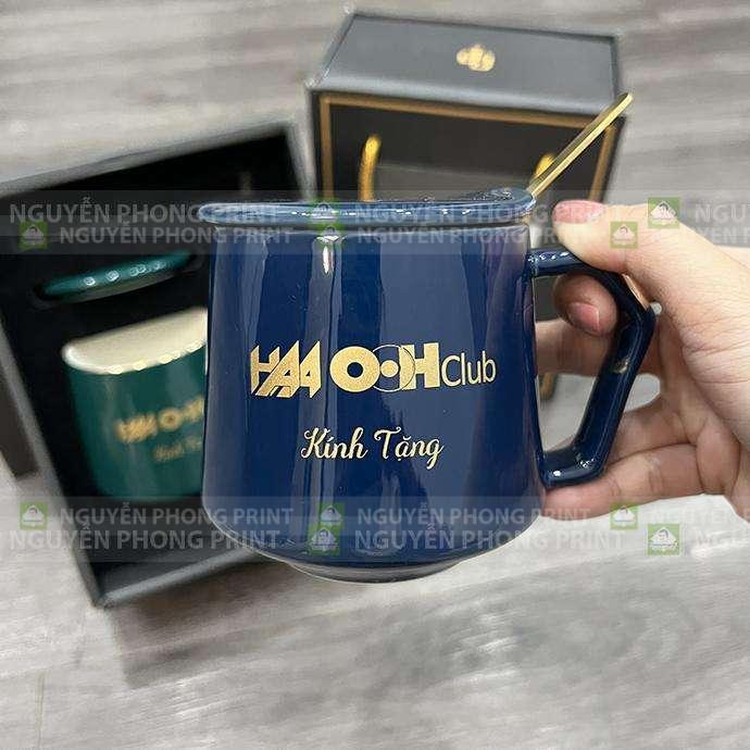 Ly sứ Kon Tum in logo theo yêu cầu