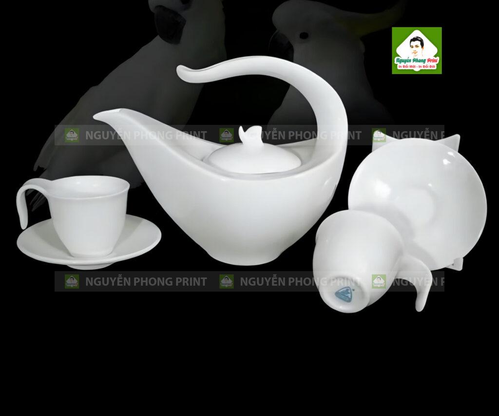 5+Mẫu Ấm Chén Trà Gốm Sứ Minh Long Kon Tum Quà Tặng