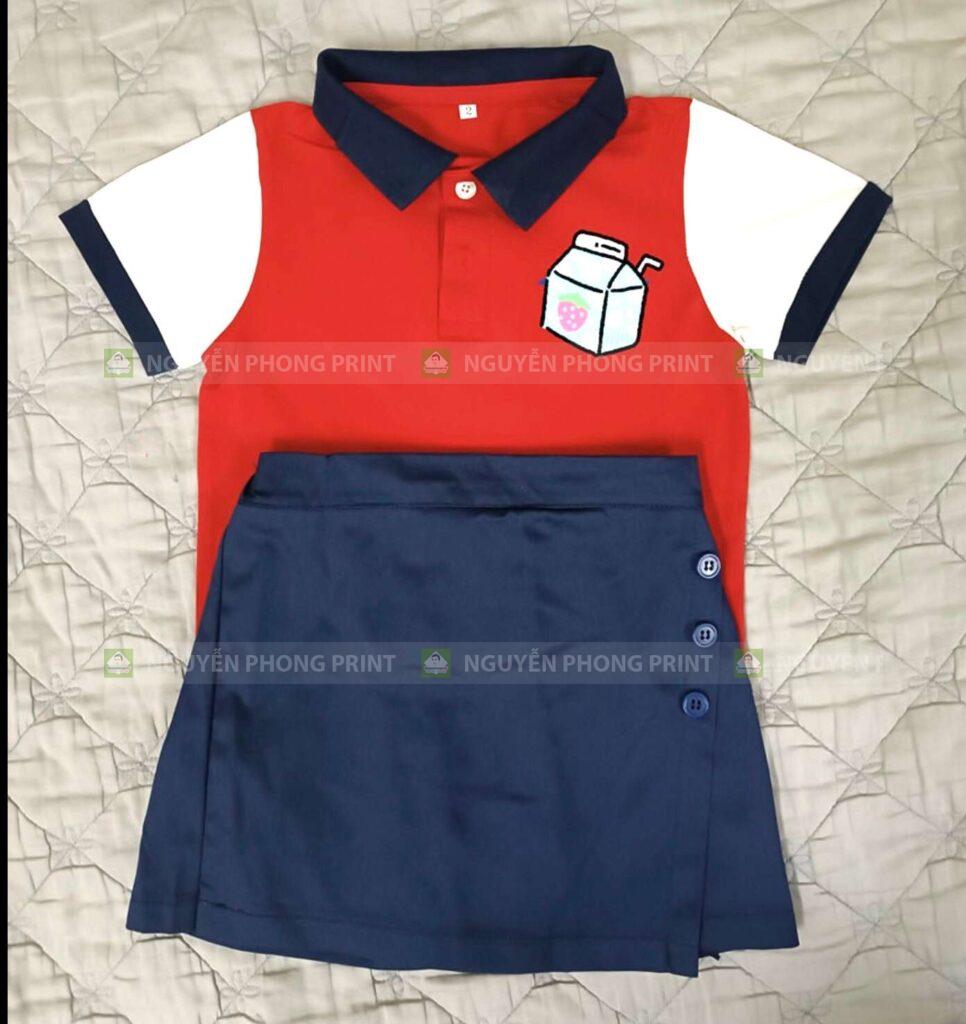 Nguyễn Phong Print may đồng phục học sinh Kon Tum số lượng ít