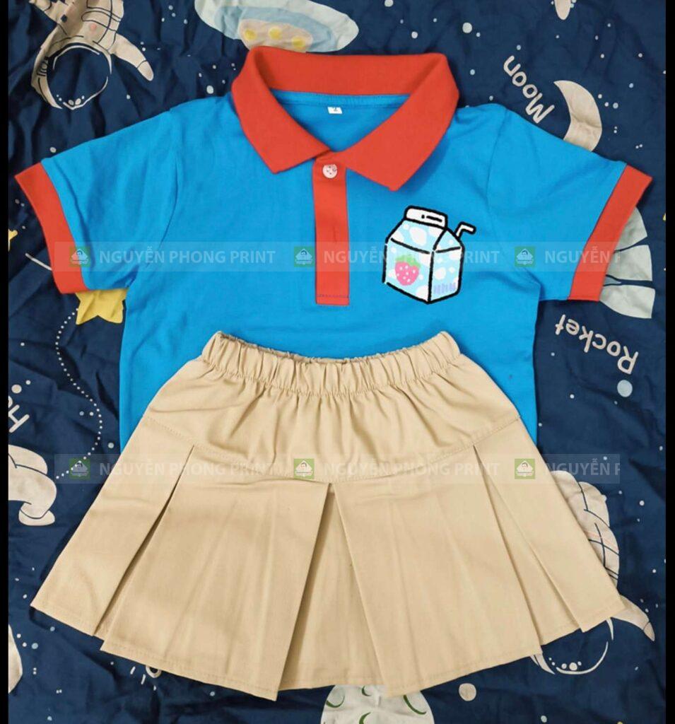 In đồng phục mầm non Kon Tum
