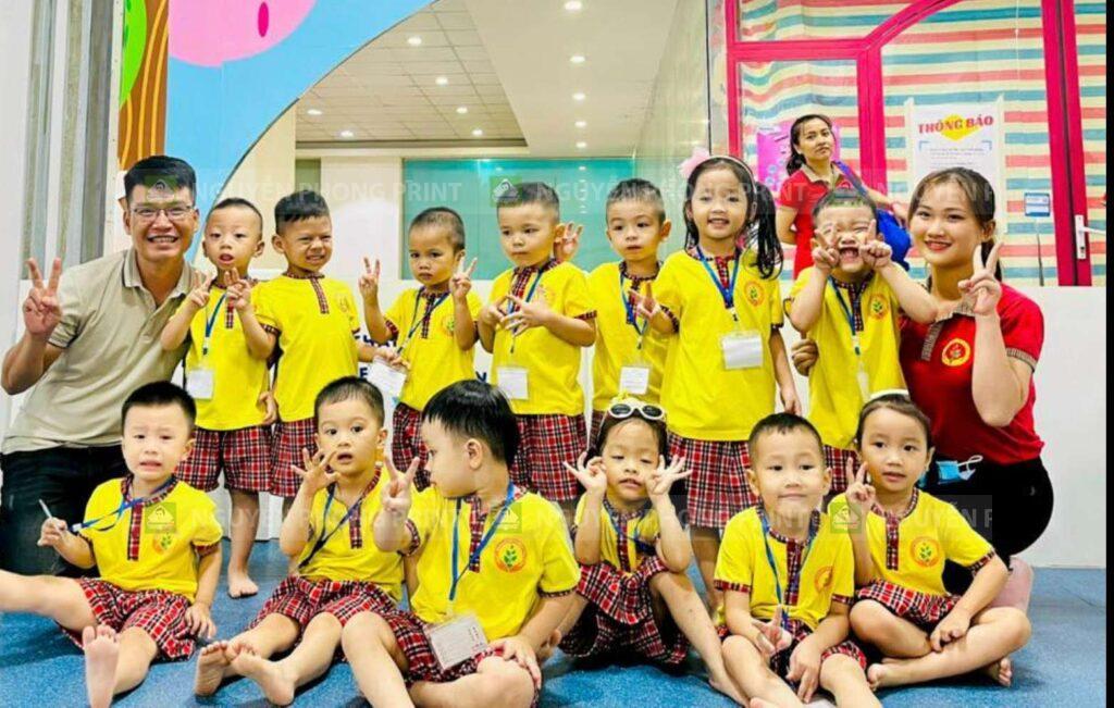 Mẫu đồng phục mầm non đẹp Kon Tum