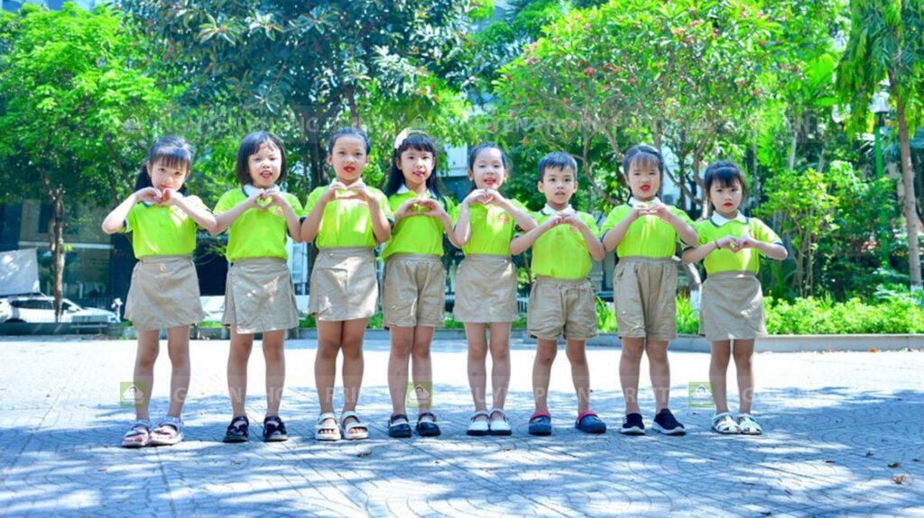 Đồng phục trường mầm non Kon Tum