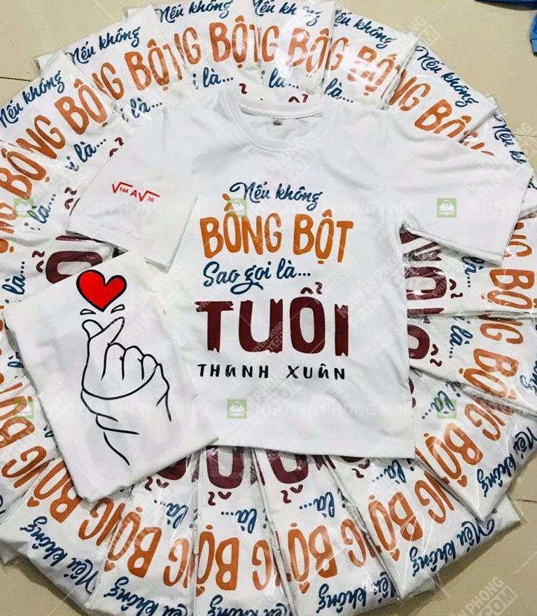 Đặt in áo nhóm – áo lớp tại Gia Lai số lượng ít: