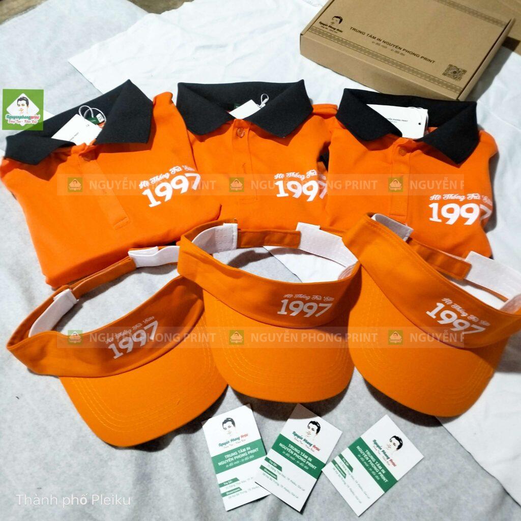 Áo thun đồng phục quán trà sữa màu đẹp