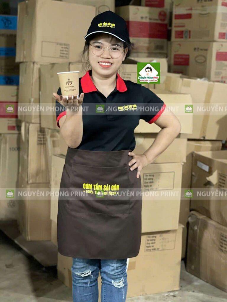 In đồng phục trà sữa Gia Lai