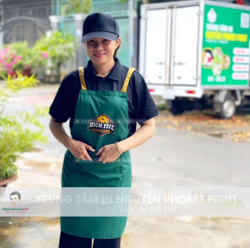 Đồng phục quán trà sữa Kon Tum uy tín top 1 - Nguyễn Phong Print