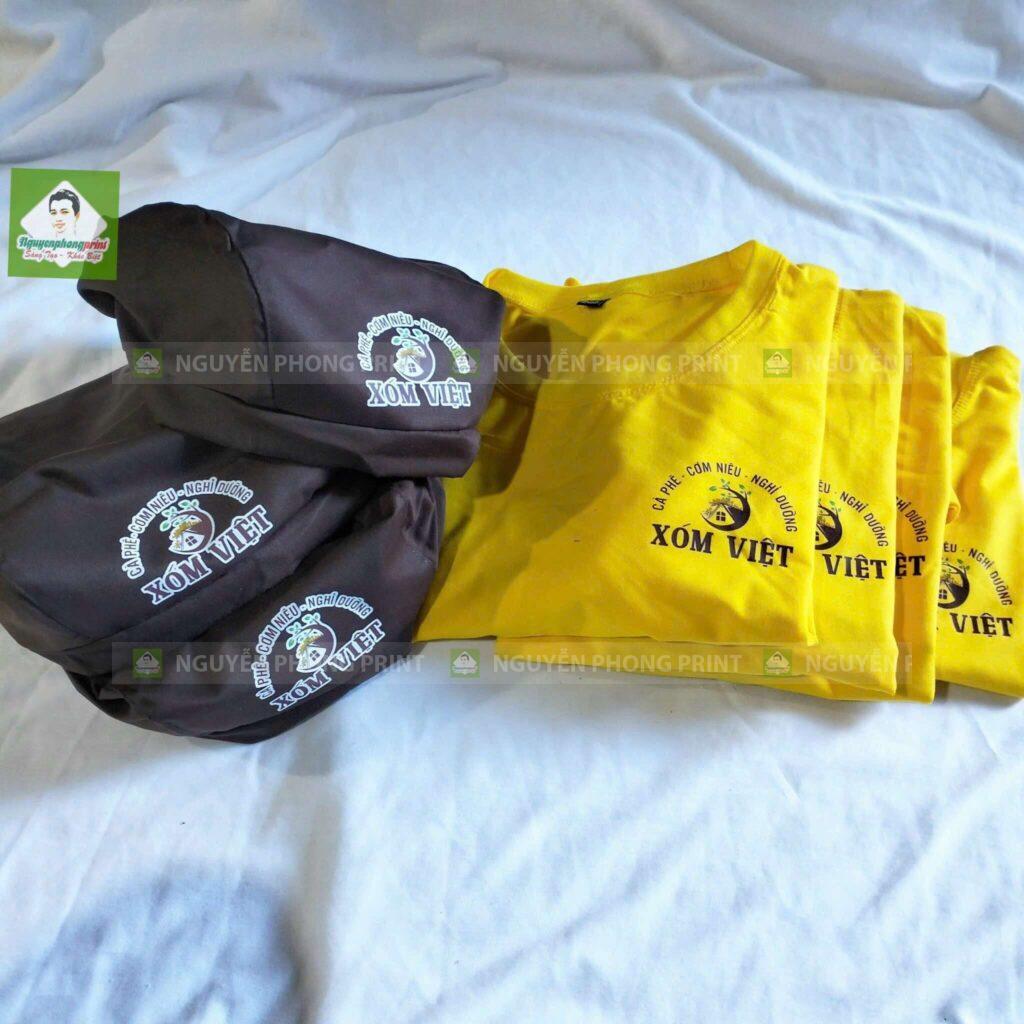 In áo đồng phục quán cà phê tại Gia Lai