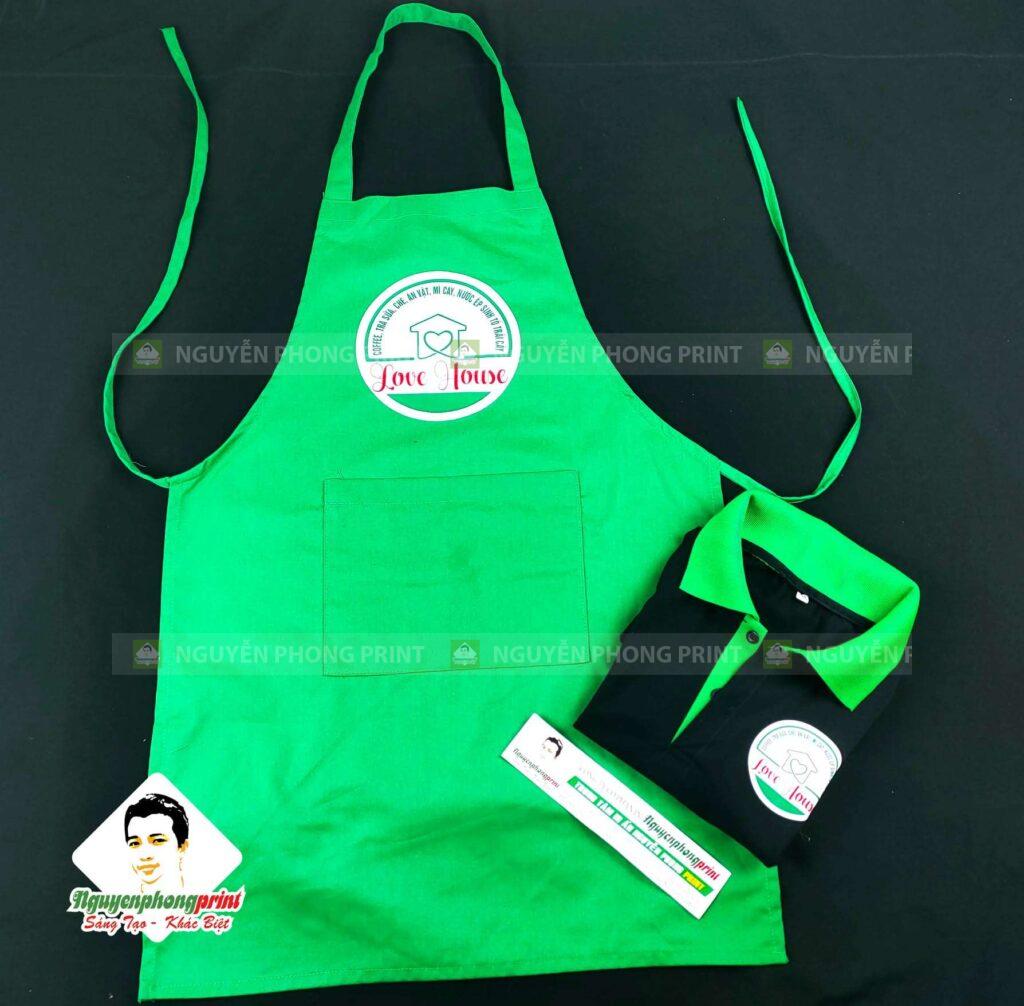 Xưởng in ấn giá rẻ Gia Lai – In đồng phục nhân viên và đồng phục quán cà phê, trà sữa
