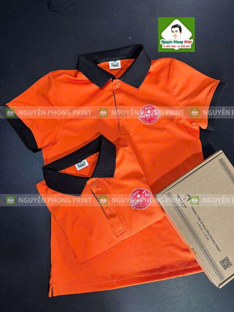 May áo đồng phục quán cà phê tại Gia Lai - Pleiku