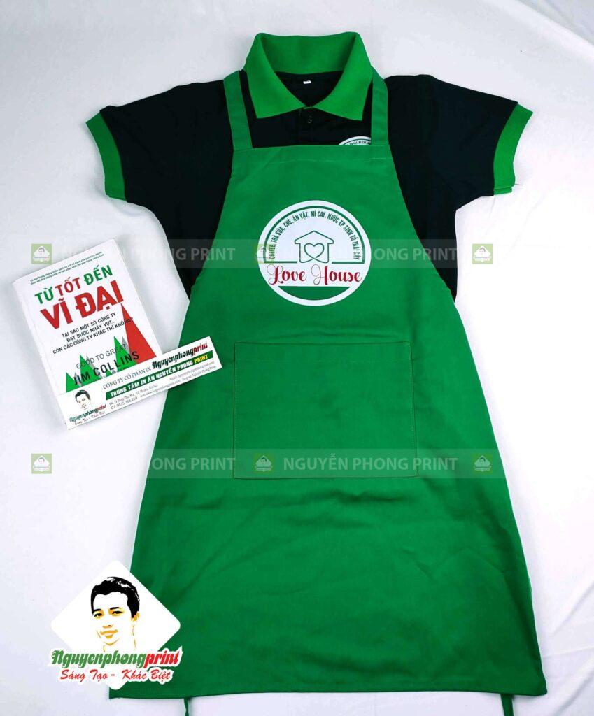 Đặt may đồng phục quán trà sữa Gia Lai giá rẻ