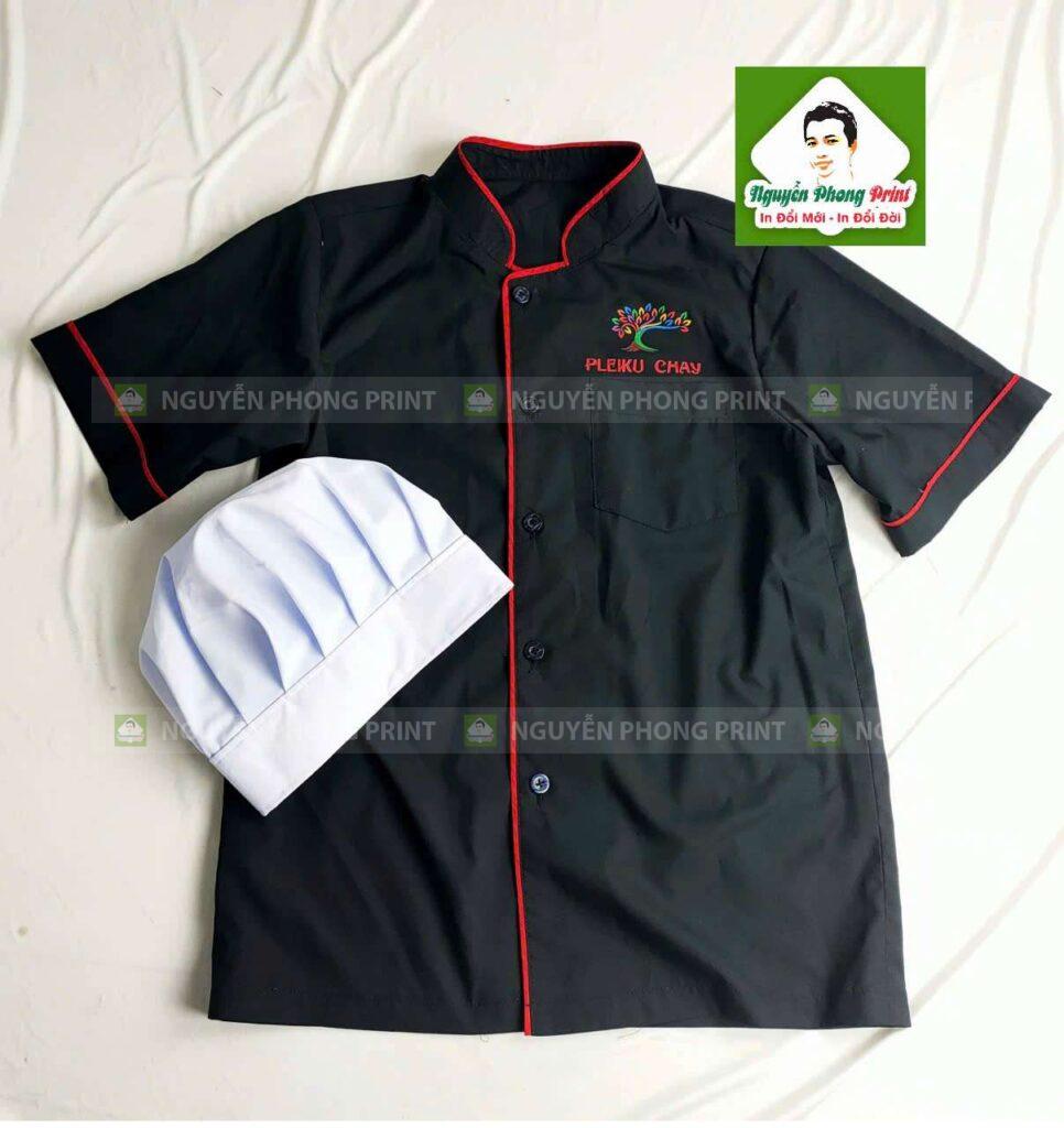 May in đồng phục bếp nhà hàng tại Gia Lai đẹp, chất