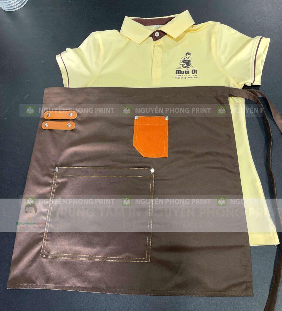 Đồng phục nhân viên phục vụ quán cà phê tại Kon Tum