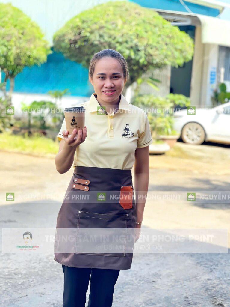 Tư vấn thiết kế đồng phục quán cà phê mới khai trương ở Gia Lai