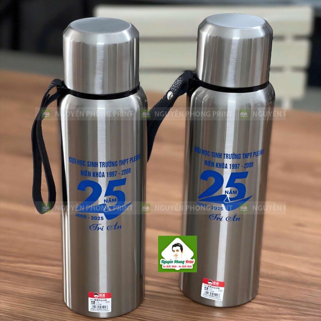 Mẫu Quà tặng phường Quy Nhơn Gia Lai - In bình giữ nhiệt