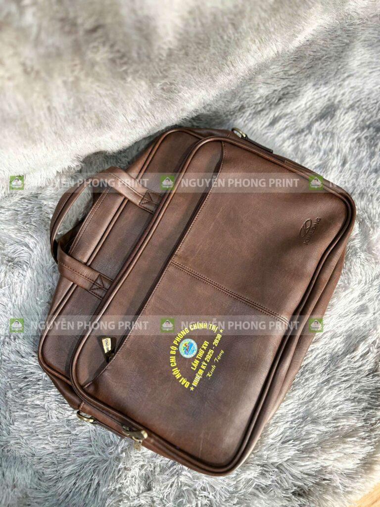 In Cặp Da quà tặng Tại Quy Nhơn Giá Xưởng