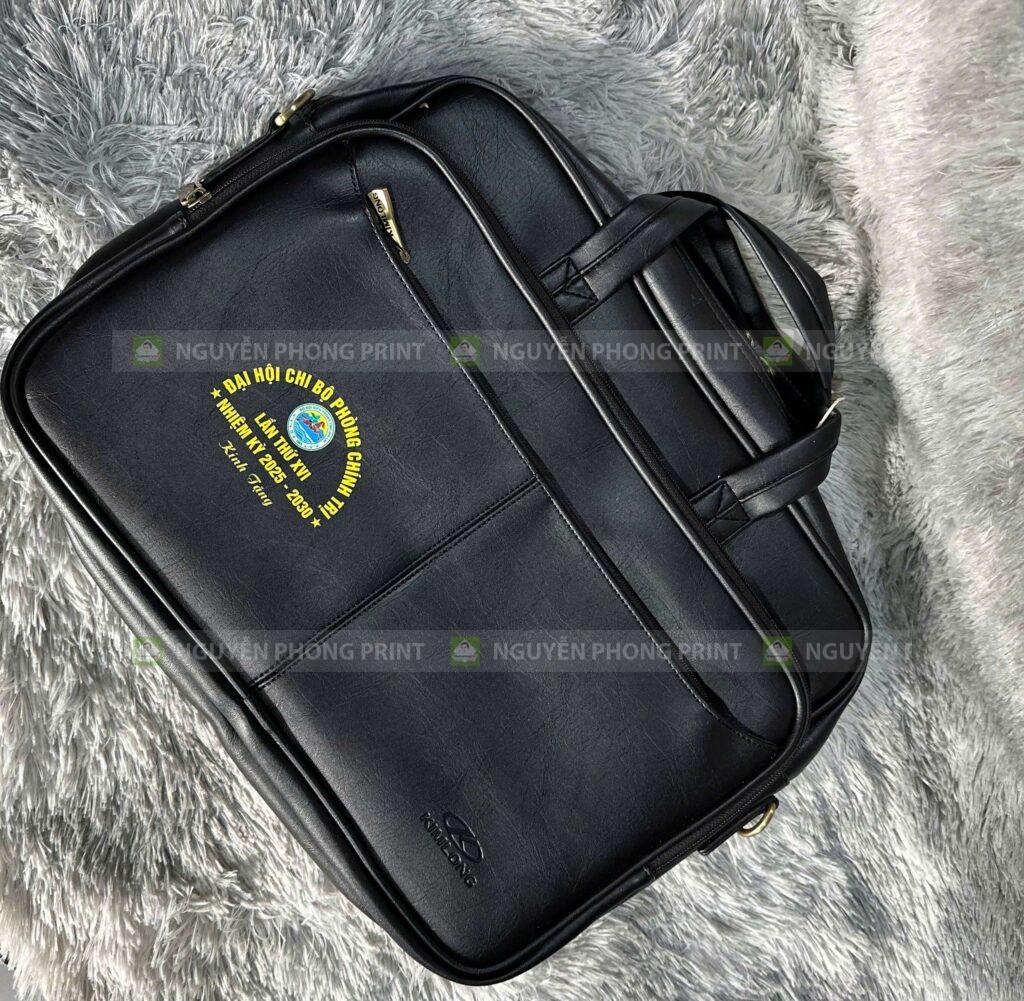 In Cặp Da quà tặng Tại Quy Nhơn Giá Xưởng