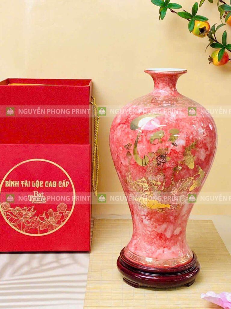 Top 10 Mẫu Bình Hoa Sứ Cao Cấp Quà Tặng Phường Bình Định
