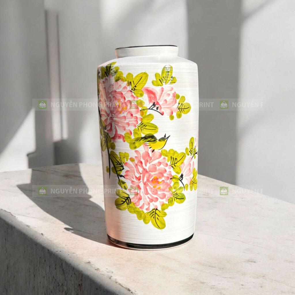 10 mẫu bình hoa sứ cao cấp quà tặng phường Bình Định được yêu thích