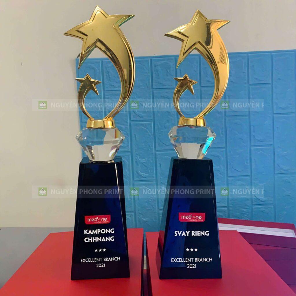 Kỷ niệm chương in logo tại An Bình Gia Lai giá xưởng